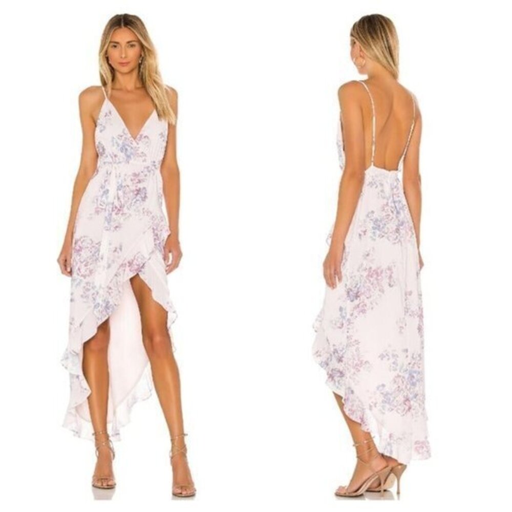 Michael Costello x REVOLVE Thaia Dress - Lilac Floral